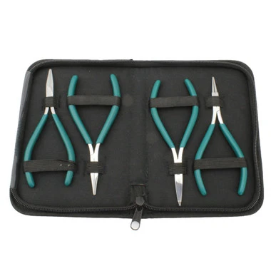 Micro Fine 4 Piece Plier Set 1 Micro Fine 4 Piece Plier Set