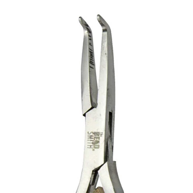 Micro Fine Bent Flat Nose Plier 5 1/4 Inch 3 Micro Fine Bent Flat Nose Plier 5 1/4 Inch - Image 3