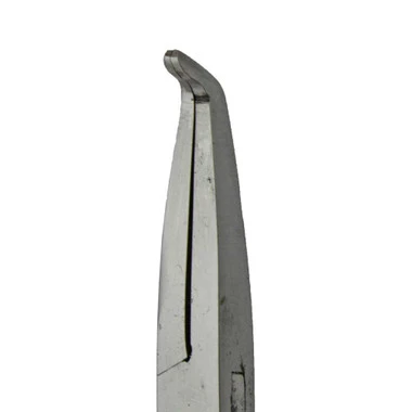 Micro Fine Bent Flat Nose Plier 5 1/4 Inch 2 Micro Fine Bent Flat Nose Plier 5 1/4 Inch - Image 2