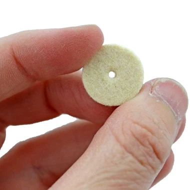 Mini Felt Wheel Buffs 5/8 Inch Pack Of 25-Choose Hard Or Soft-61571 4 Mini Felt Wheel Buffs 5/8 Inch Pack Of 25-Choose Hard Or Soft-61571 - Image 4