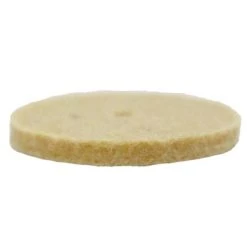 Miniature Felt Wheel Buffs Hard 1 X 1/8 Inch - Choose 25 Or 100 Piece Pack