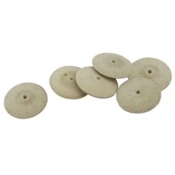 Knife Edge Felt Buffing Wheels Hard 1 Inch-61576