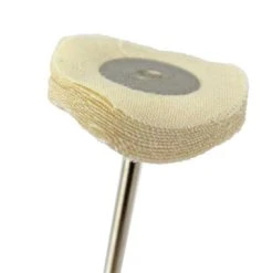 Mini Muslin Buffs 1 Inch Diameter 12 Ply Unstitched- Pack Of 6