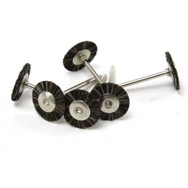 3/4 Inch Mounted Super Wheel Brushes On 3/32 Inch Mandrel Box Of 12-91304 1 3/4 Inch Mounted Super Wheel Brushes On 3/32 Inch Mandrel Box Of 12-91304