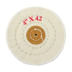 Muslin Polishing Buff Shellac Center 4 Inch 42 Ply