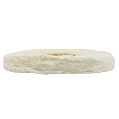 Finex Muslin Buff With Leather Center 4 Inch 50 Ply 2 Finex Muslin Buff With Leather Center 4 Inch 50 Ply - Image 2