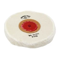 Polishing Finex Muslin Loose Buff With Leather Center-91357 -The Beadsmith Shop muslin polishing buff 17.771photo4 85382.1658872040