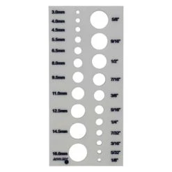 Acrylic Draw Plate For Wire CLEARANCE