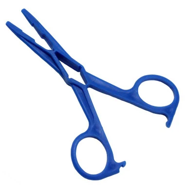 Plastistat Blue Plastic Hemostat Length 4 7/8 Inches 1 Plastistat Blue Plastic Hemostat Length 4 7/8 Inches