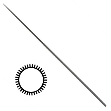 Round Escapement Jewelry File Swiss Vallorbe-87871 2 Round Escapement Jewelry File Swiss Vallorbe-87871 - Image 2