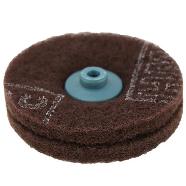 Satin Finish Buff With Plastic Center 4 Inch 2 Ply Coarse 2 Satin Finish Buff With Plastic Center 4 Inch 2 Ply Coarse - Image 2