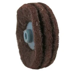 Satin Finish Buff With Plastic Center 3 Inch 3 Ply Fine