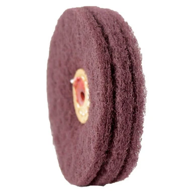 Satin Finish Buff With Leather Center-91379 1 Satin Finish Buff With Leather Center-91379