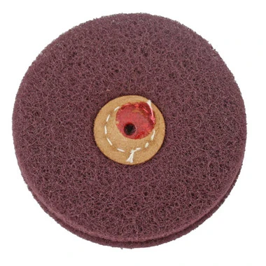 Satin Finish Buff With Leather Center-91379 2 Satin Finish Buff With Leather Center-91379 - Image 2