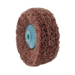 Satin Finish Buff With Plastic Center 3 Inch 3 Ply Coarse