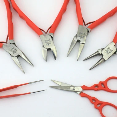 Satin Touch Coral Pliers Set Of 6 3 Satin Touch Coral Pliers Set Of 6 - Image 3