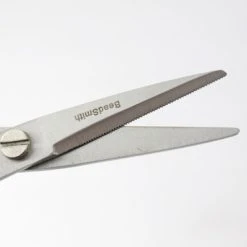 Laser Scissors With Serrated Edge -The Beadsmith Shop serrated edge scissors 53.226photo3 68350.1659442497