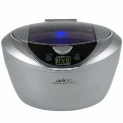 GemOro Sparkle Spa PRO Ultrasonic Jewelry Cleaner 750mL Slate Grey Color