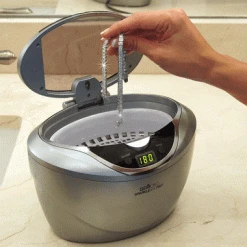 GemOro Sparkle Spa PRO Ultrasonic Jewelry Cleaner 750mL Slate Grey Color 8 GemOro Sparkle Spa PRO Ultrasonic Jewelry Cleaner 750mL Slate Grey Color -The Beadsmith Shop sparklespa pro slate 23.1791photo6 93322.1658871976
