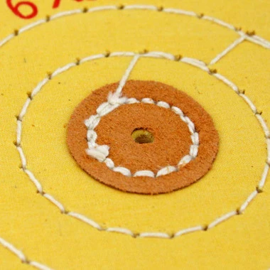 Yellow Treated Polishing Buff 6 Inch Diameter- Choose Ply Thickness-91366 4 Yellow Treated Polishing Buff 6 Inch Diameter- Choose Ply Thickness-91366 - Image 4